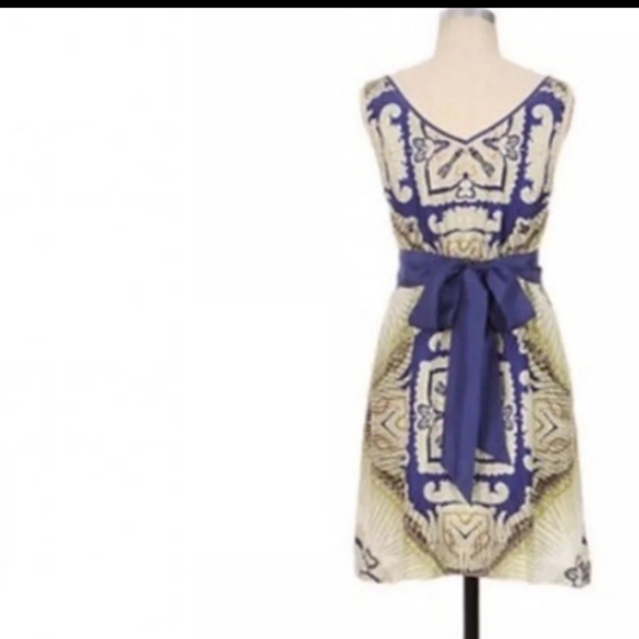 ✨50% OFF✨ Anthropologie silk mandala dress - Picture 2 of 9